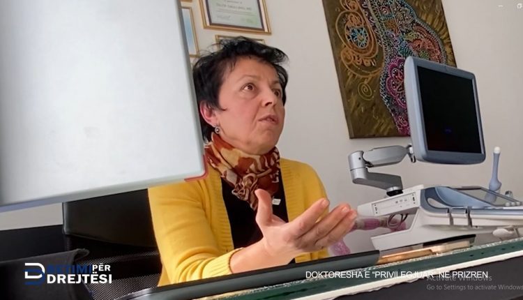 Doktoresha e “privilegjuar” në Prizren