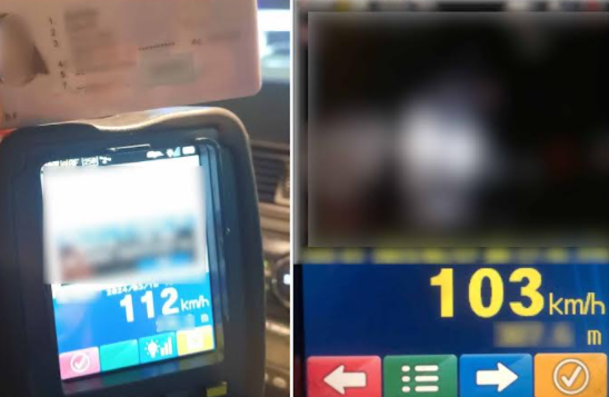 Dy shoferë gjobiten për tejkalim shpejtësie në Gjilan, iu morën lejet e ngasjes
