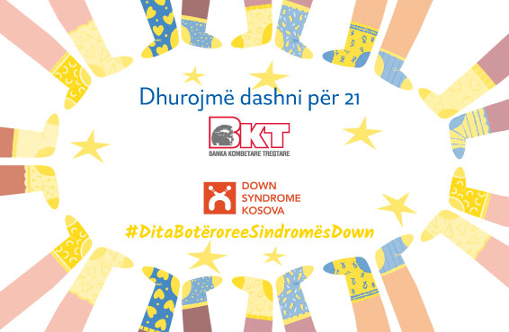Në Ditën Botërore të sindromës Down, BKT Kosova mbështet Shoqatën Down Syndrome Kosova