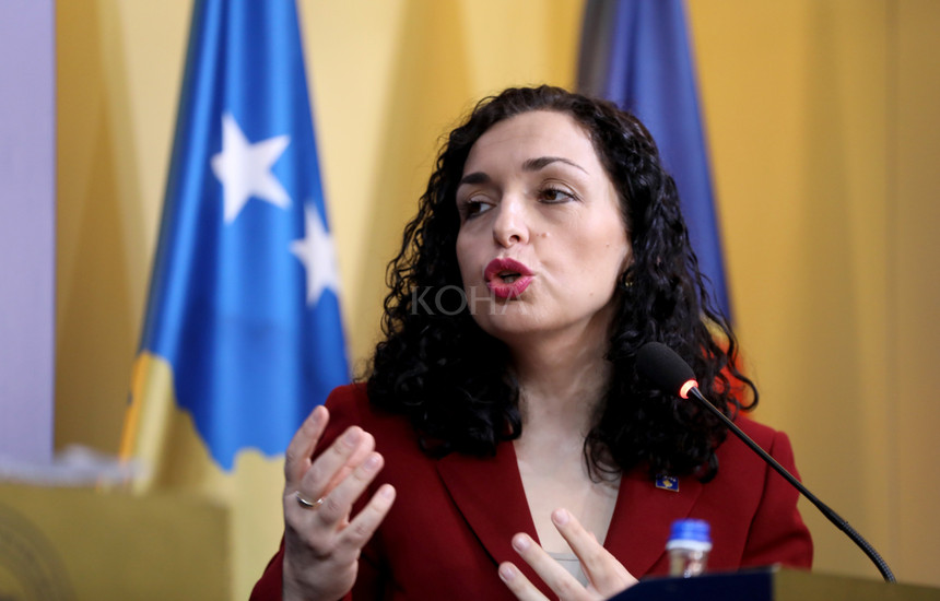 Presidentja Vjosa Osmani