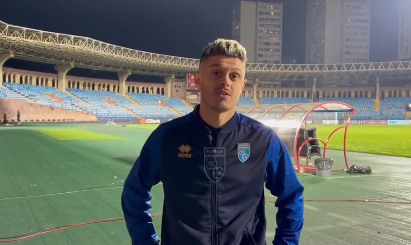Rashica i lumtur me golin dhe fitoren, lavdëron stërvitjet e Fodas