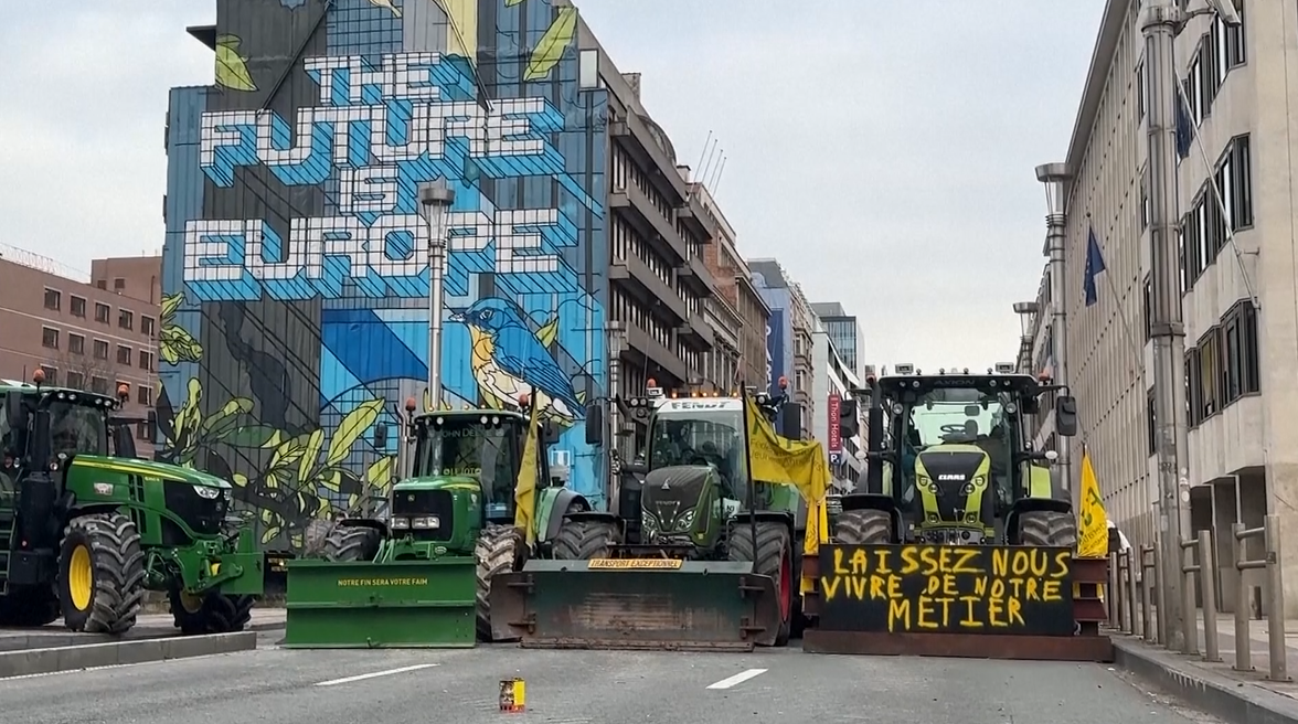 Protesta e fermerëve belgë