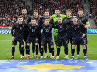 Lojtarët e Kosovës para ndeshjes me Hungarinë