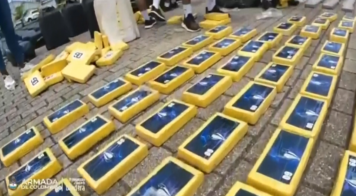 Droga e sekuestruar ne Kolumbi