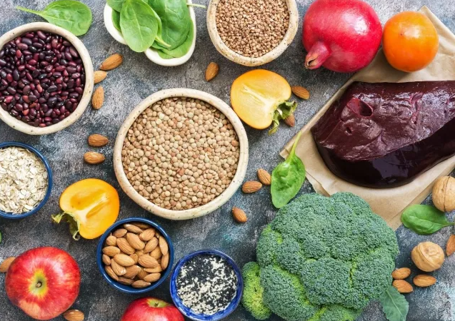 Ushqimet e pasura me hekur