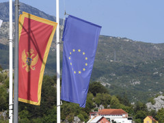 Flamujt e Malit të Zi dhe Bashkimit Evropian