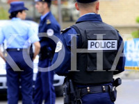 Policia e Kosovës gjatë patrullimit
