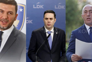 Liderët opozitarë në Kosovë