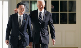 Presidenti amerikan Joe Biden dhe kryeministri japonez Fumio Kishida