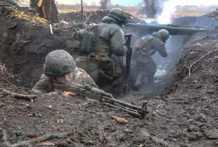 Trupat ukrainase gjatë luftimeve