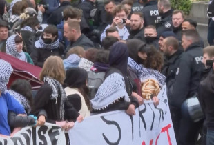 Studentët protestues në Gjermani