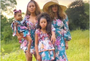 Beyonce, nëna e saj Tina dhe vajzat Rumi dhe Blue Ivy