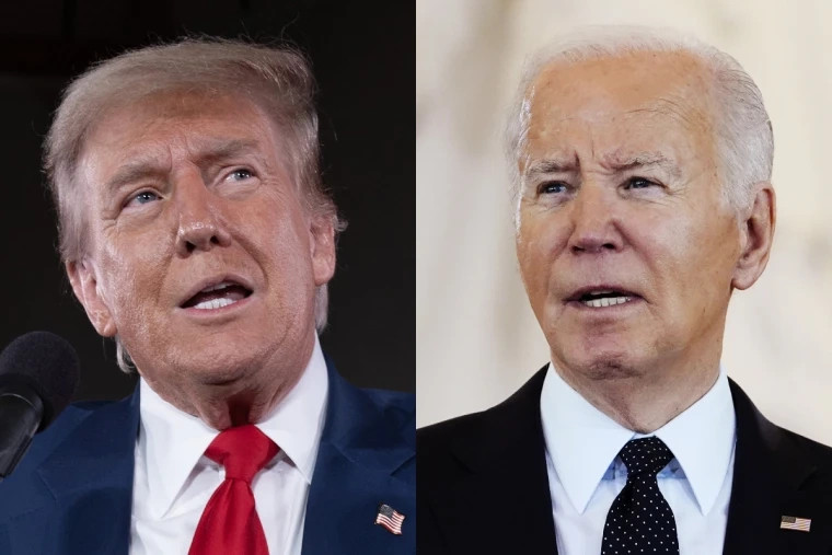 Donald Trump & Joe Biden