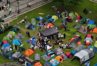 Protestat në kolegjin Trinity