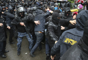 Protesta në Gjeorgji