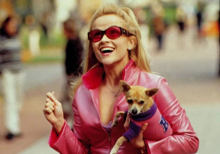 Reese Witherspoon në filmin "Legally Blonde"