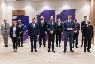 Liderët e gjashtë vendeve të Ballkanit Perëndimor në Samitin e mbajtur në Kotor të Malit të Zi