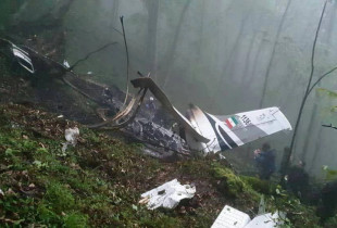Rrezimi i helikopterit te presidentit iranian