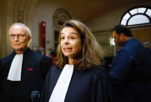 Gjyqi kundër tre zyrtarëve sirianë për bashkëpunimin e tyre në krime kundër njerëzimit. Paris, Francë, 21 maj 2024