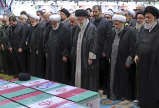 Funerali i zyrtarëve iranianë
