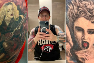 Fansja thyen rekordin me më së shumti tatuazhe me portretin e Madonnas