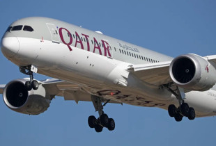 Qatar Airways aeroplani