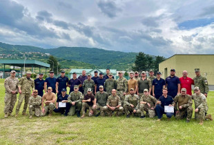Forcat e Sigurisë së Kosovës përfundojnë trajnimin e grupit të dytë të Policisë Kombëtare dhe Shërbimit për Emergjenca të Ukrainës për asgjësimin e mjeteve shpërthyese
