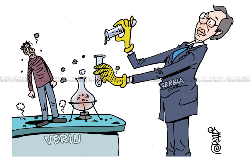 Karikatura e ditës - Politikat eksperimentale të Vuçiqit me serbët e veriut