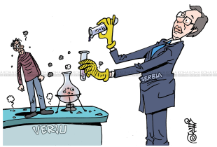 Karikatura e ditës - Politikat eksperimentale të Vuçiqit me serbët e veriut