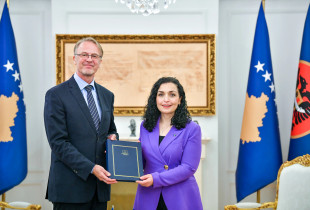 Presidentja Vjosa Osmani