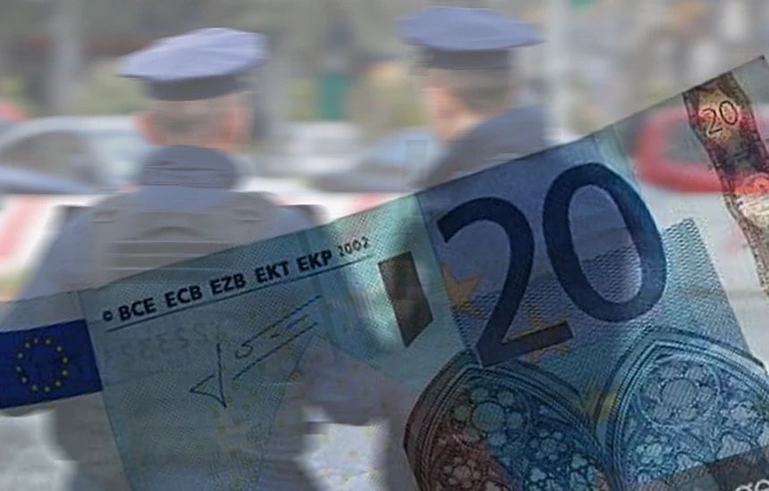 Arrestohet një serb në Mitrovicë  i ofroi 20 euro policit për të shmangur gjobën