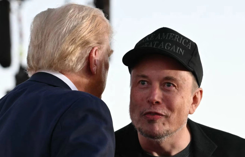Donald Trump  - Elon Musk