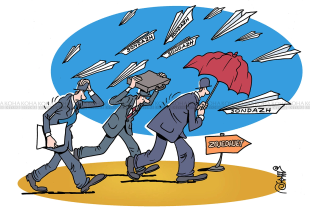 Karikatura e ditës - Sondazhet dhe zgjedhjet