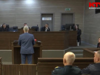 Deputeti Isak Shabani duke dëshmuar në rastin ndaj Dragisha Milenkoviqit