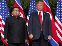 Donald Trump me Kim Jong Un-in