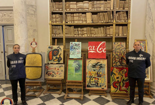 Vepra të falsifikuara të artistëve më të njohur botërorë janë sekuestruar pas një operacioni ndërshtetëror, e ato po ekspozohen në Piza të Italisë