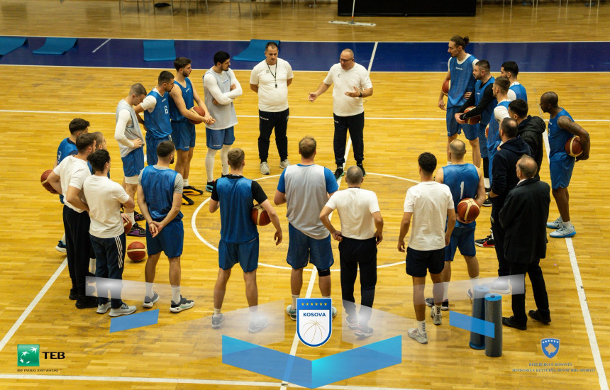 Pergatitja e Perfaqesueses se Kosoves ne basketboll