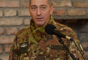 Komandanti i KFOR-it, gjeneralmajor Enrico Barduani