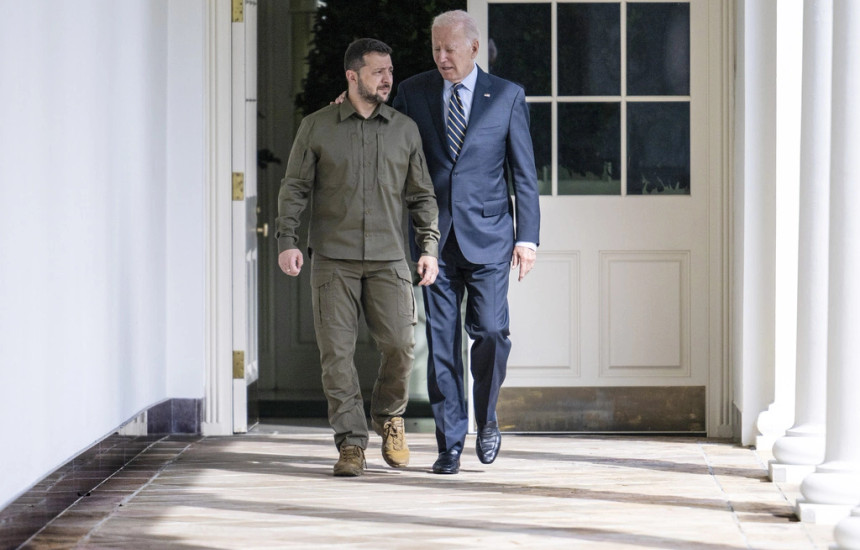 Joe Biden - Volodymyr Zelensky