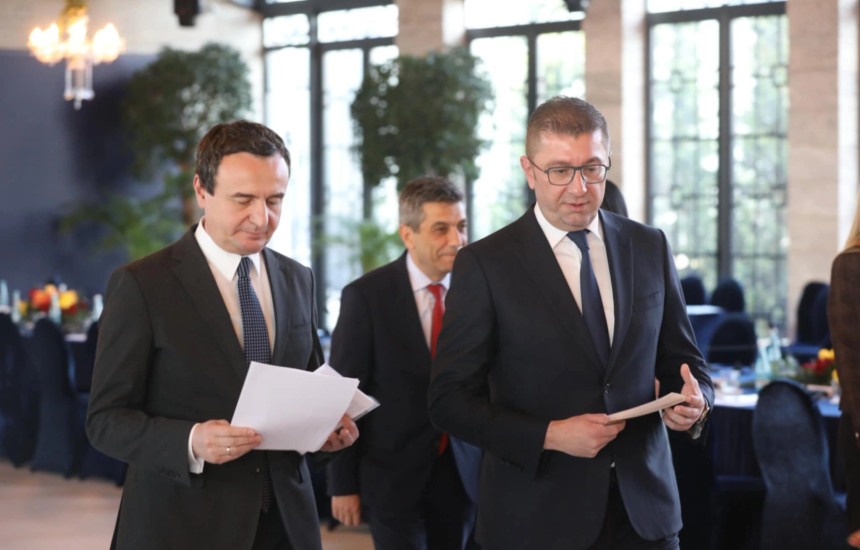 Albin Kurti dhe Hristijan Mickoski