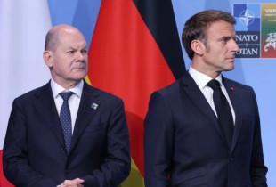 Olaf Scholz Emmanuel Macron