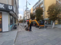 Punimet ne rrugen Rexhep Luci