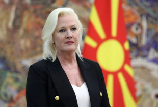 Ambasadorja amerikane në Shkup, Angela Ageler / Foto: MIA