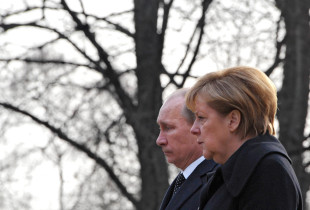 Angela Merkel dhe Vladimir Putin