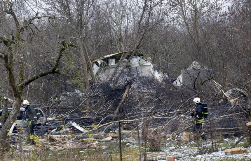 Lituania - aeroplani i rrezuar
