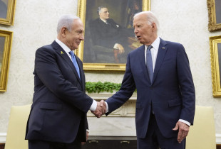 Joe Biden, Benjamin Netanyahu