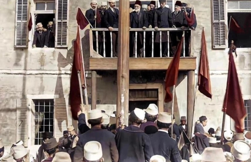 Foto e përpunuar e njëvjetorit të Pavarësisë së Shqipërisë