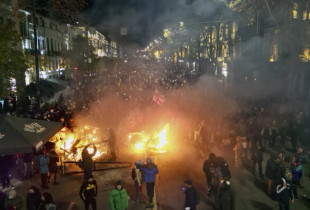protesta Gjeorgji