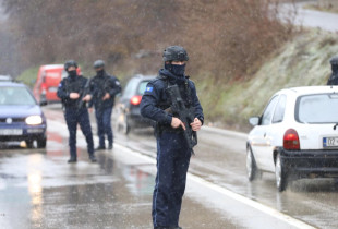 Policia në Varagë të Zubin-Potokout
