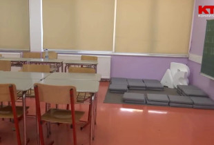 Mesimi tereditor ne shkollen "Nazim Gafurri", shiltet e siguruara me vetefinancim nga prinderit